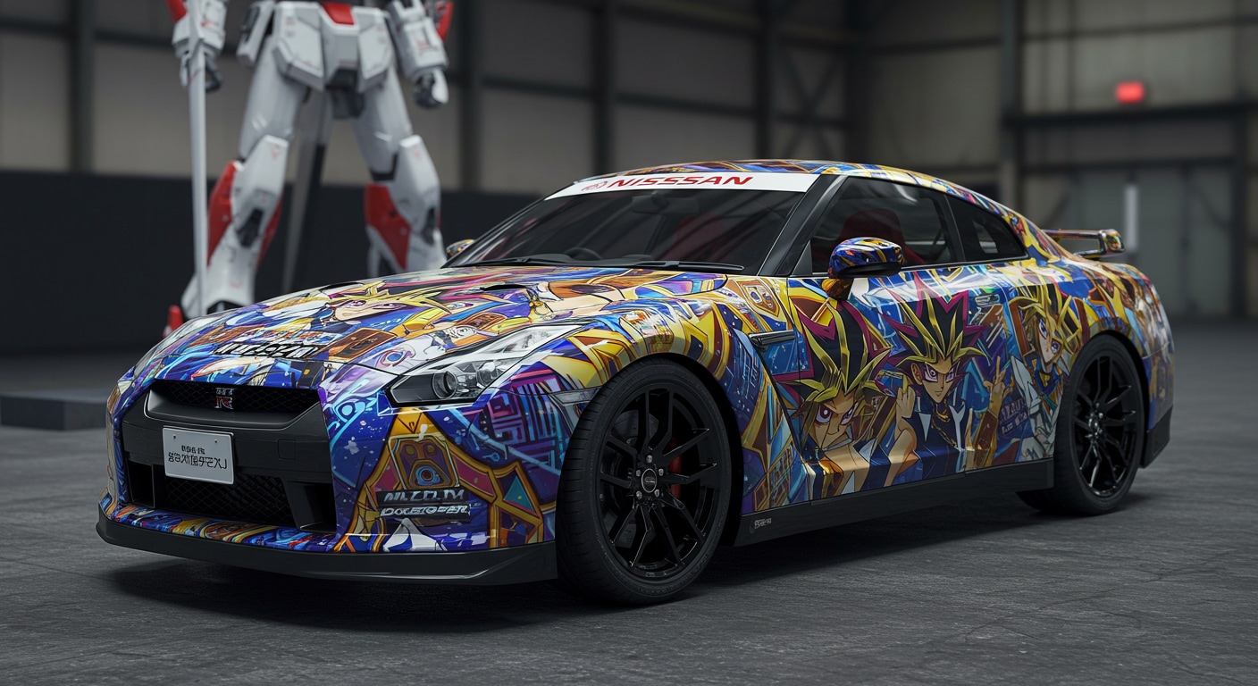 遊戯王痛車GT-R | の人気AIイラスト・グラビア