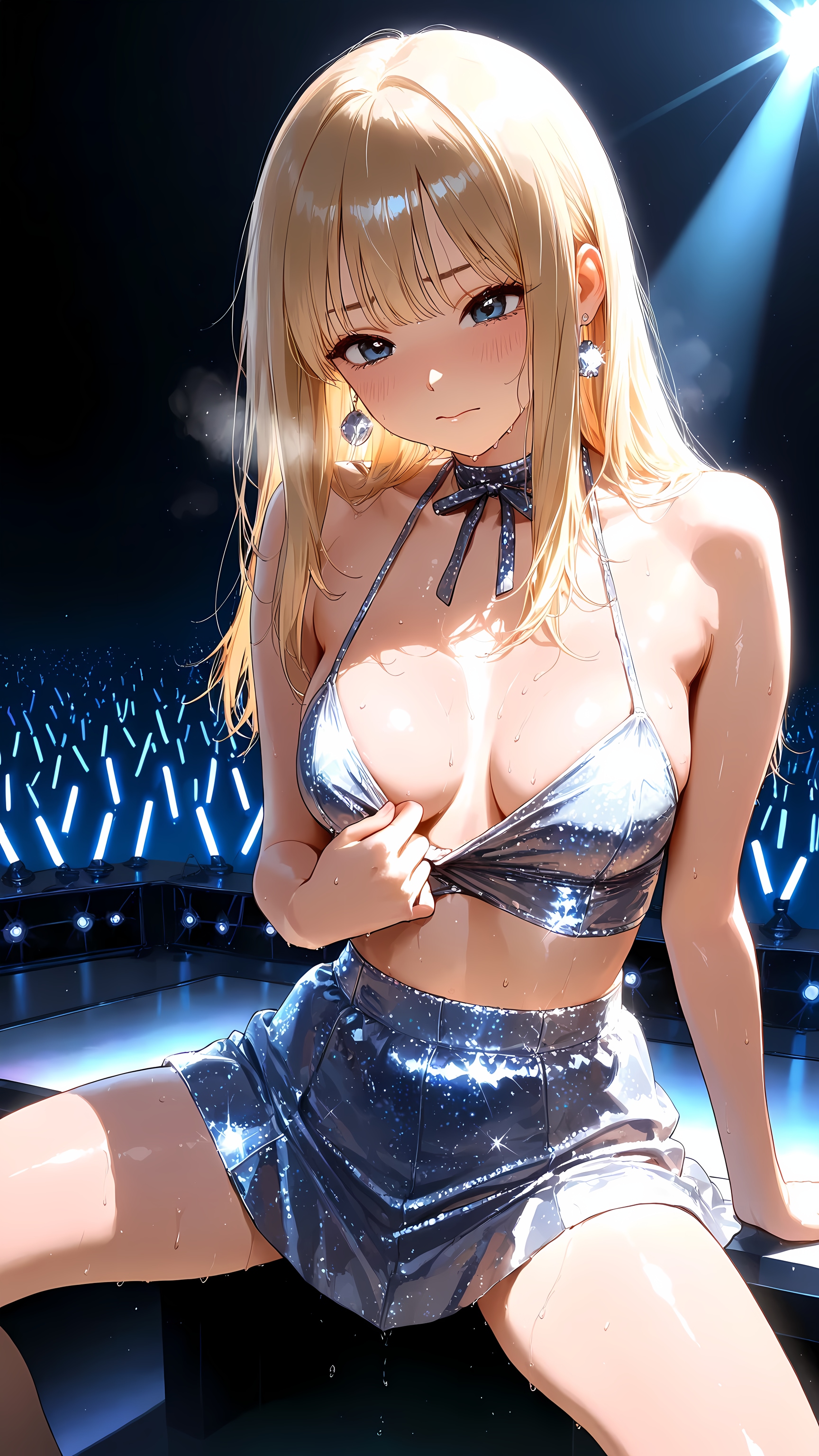 汗っかきアイドルさん