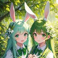 森バニー学園の放課後 2枚目
