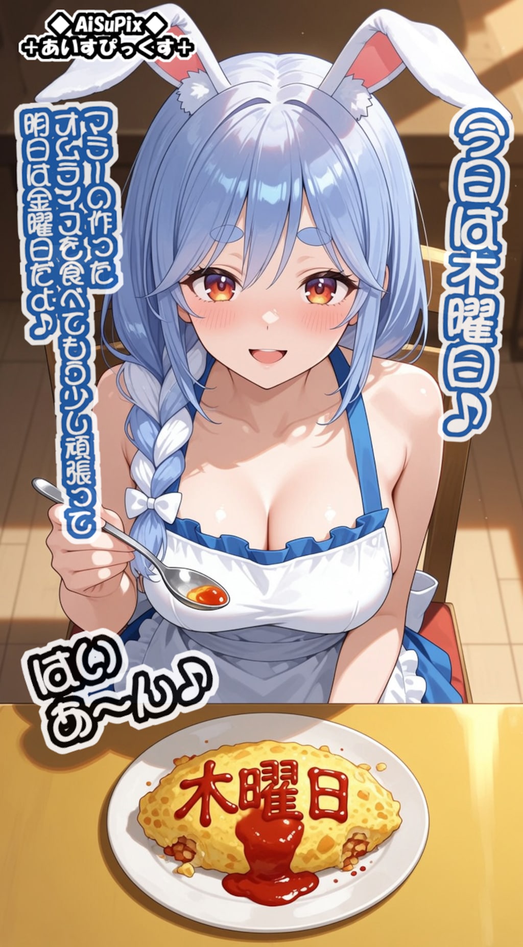 💙AiSuPix／木曜日のぺこらマミー💙
