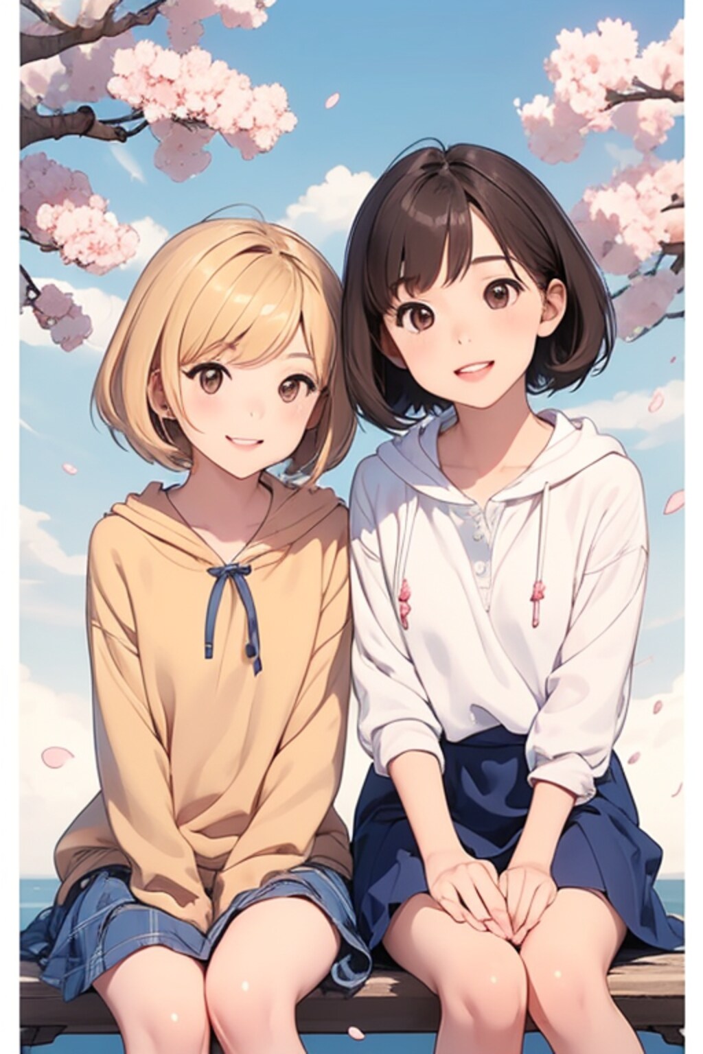 桜、そろそろ開花したね