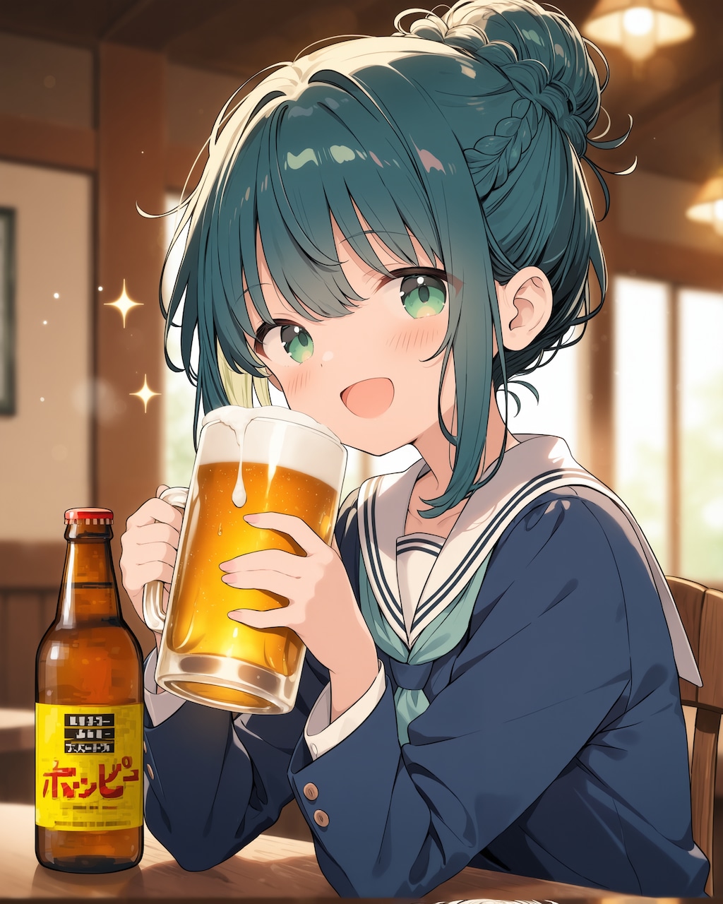 今日はホッピーの日　～未成年も飲んでいいのかな～