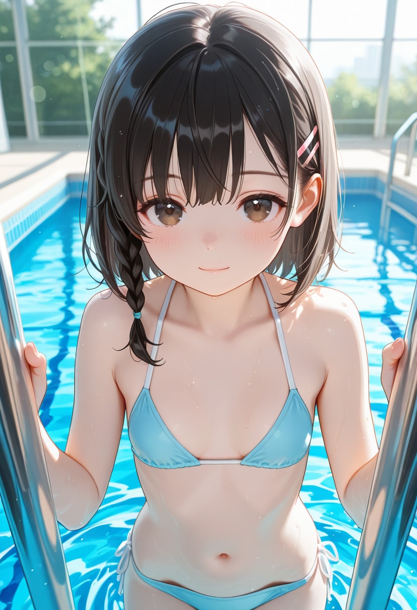 黒髪の美少女(385)