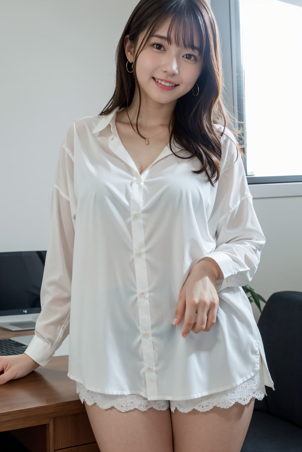 シャツとショートパンツ