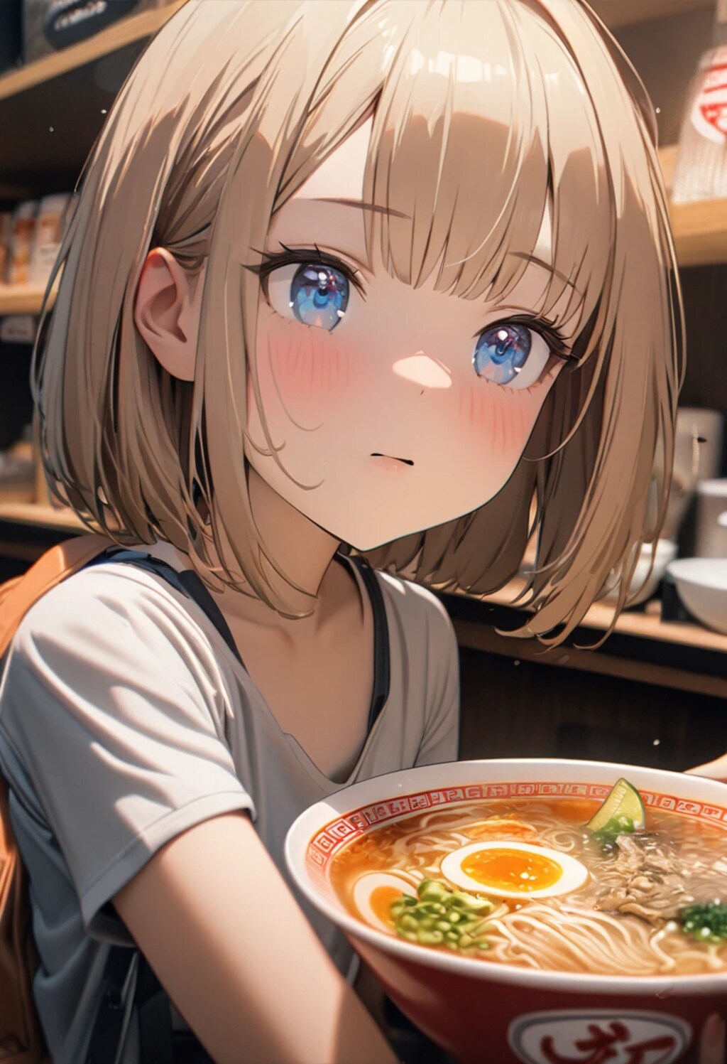 豆乳、旭川ラーメンを食べる🍜