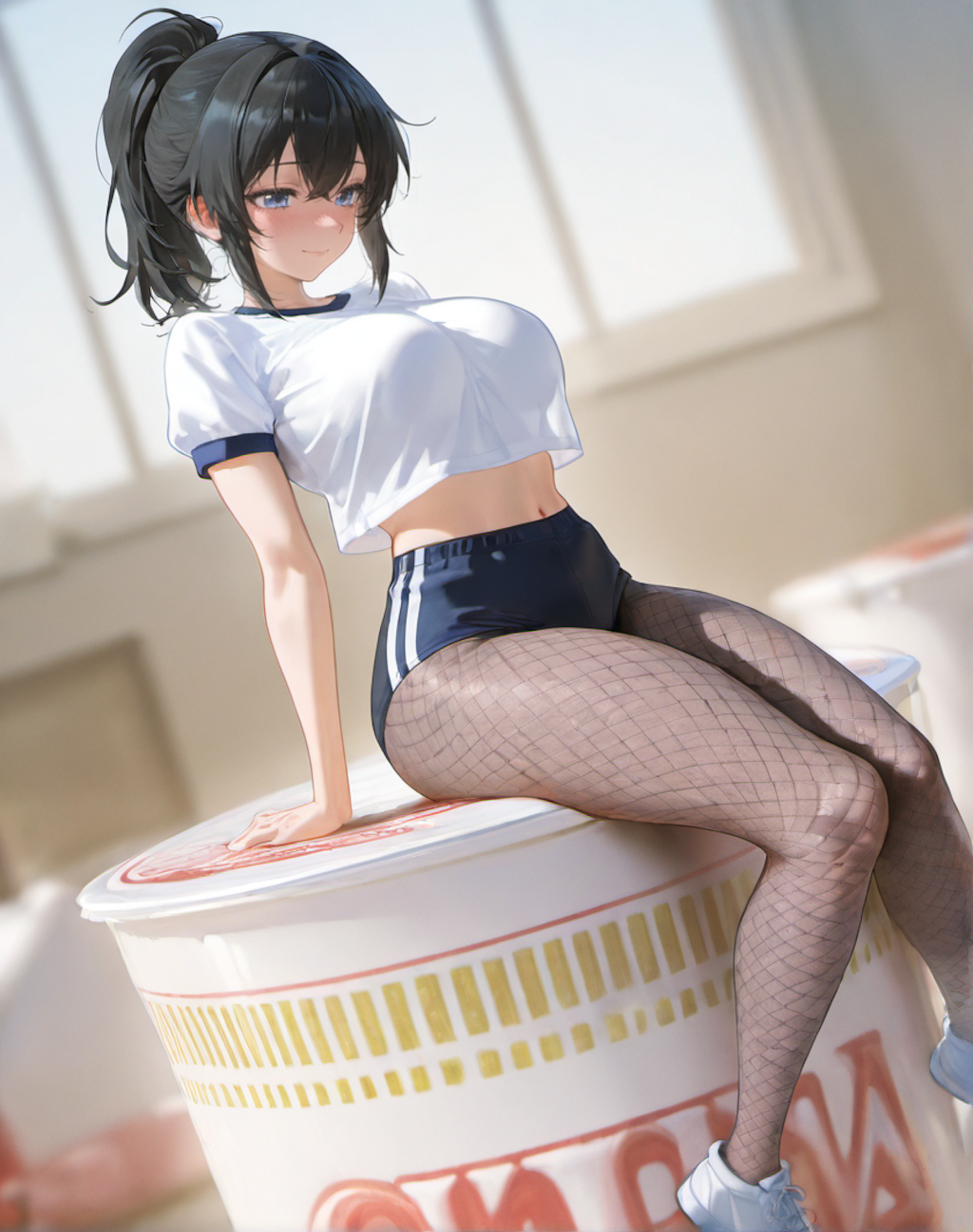 カップ麺のフタ押さえ