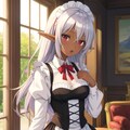 ダークエルフちゃんメイド 2枚目