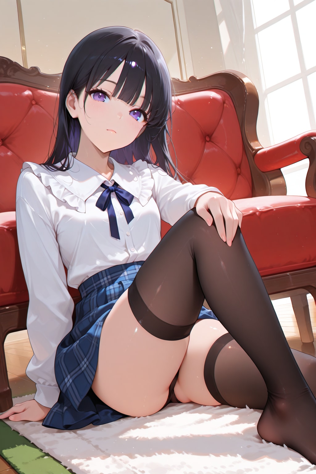膝立ち