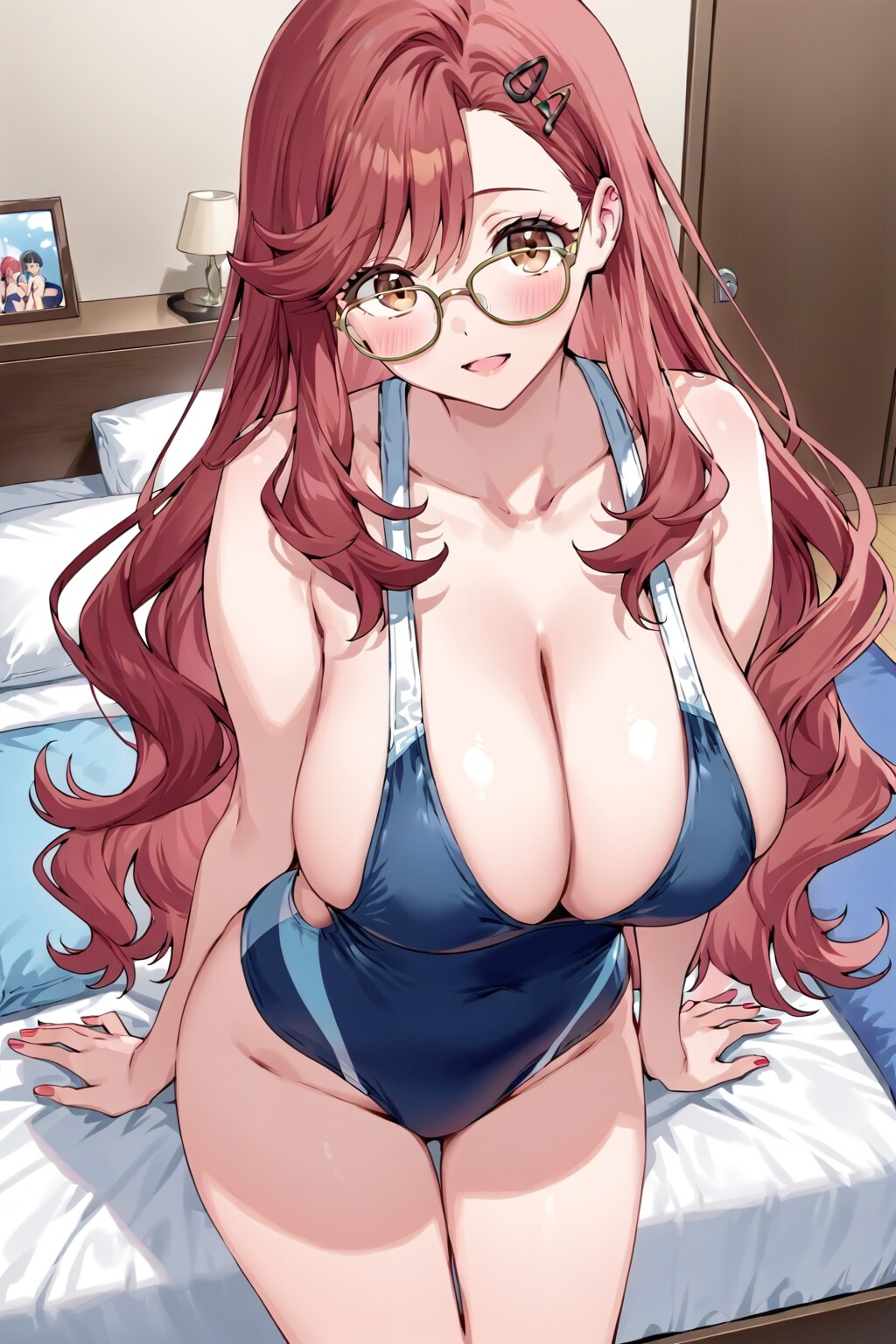 スク水お姉さん