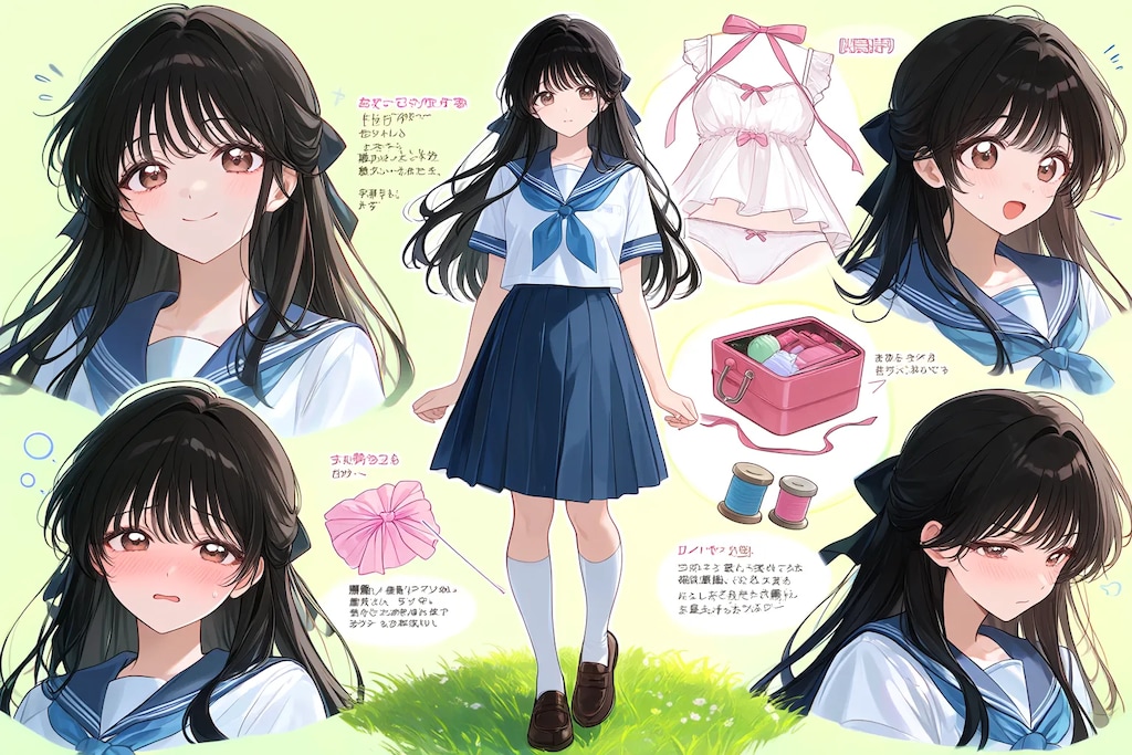 舞浜利奈(うちの娘)のキャラクターシート【ChatGPT Edition】