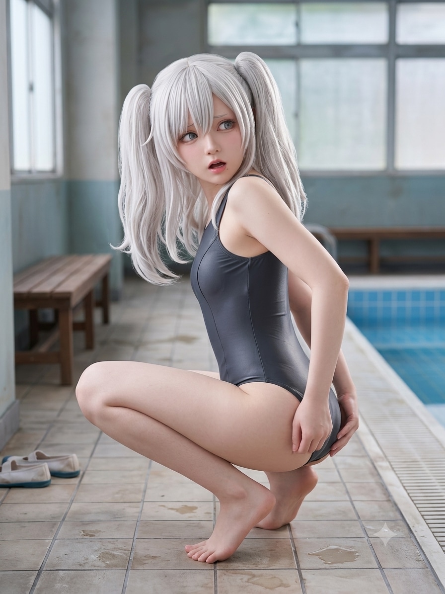 ギャルのスク水