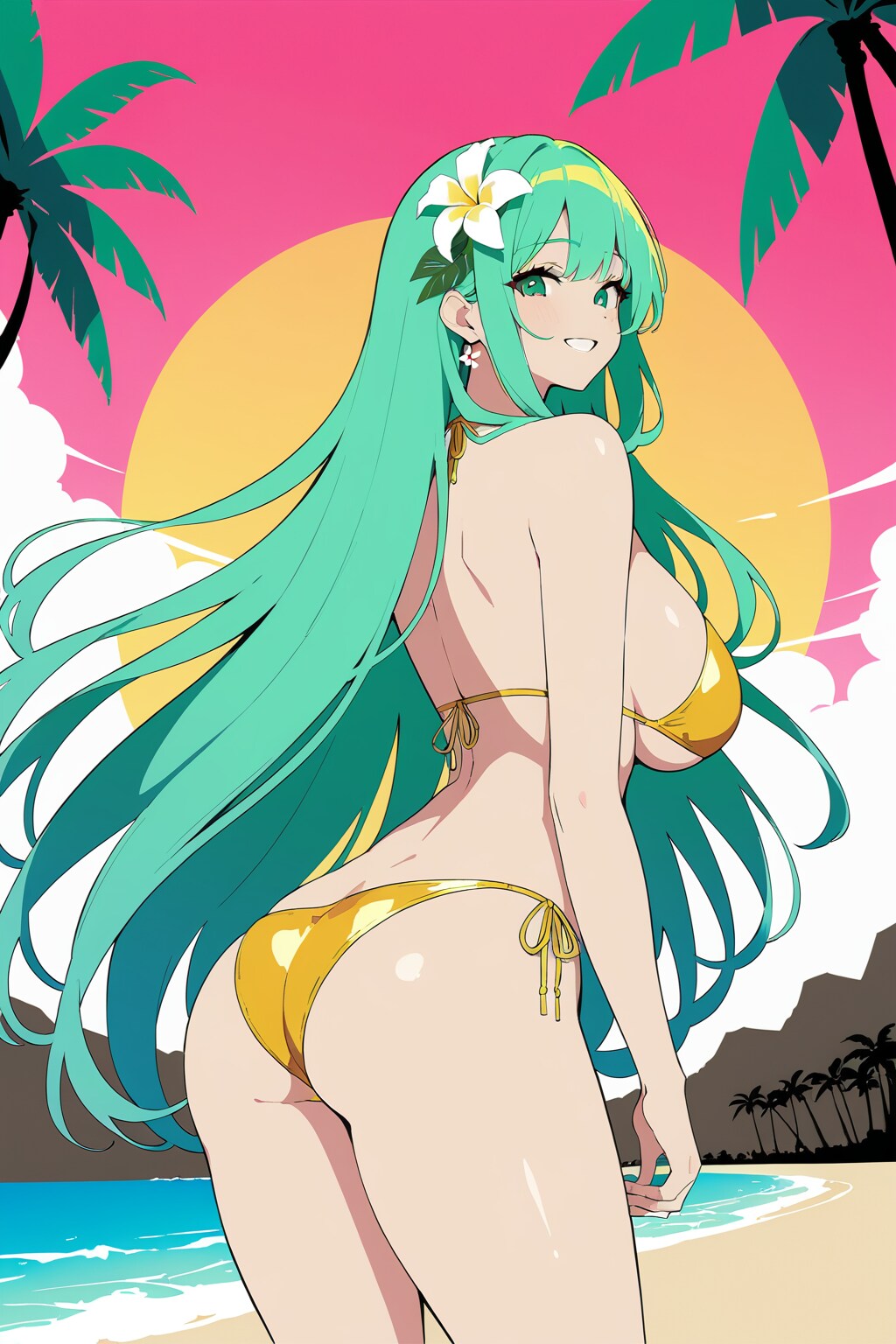 EMERALDで緑髪ちゃん