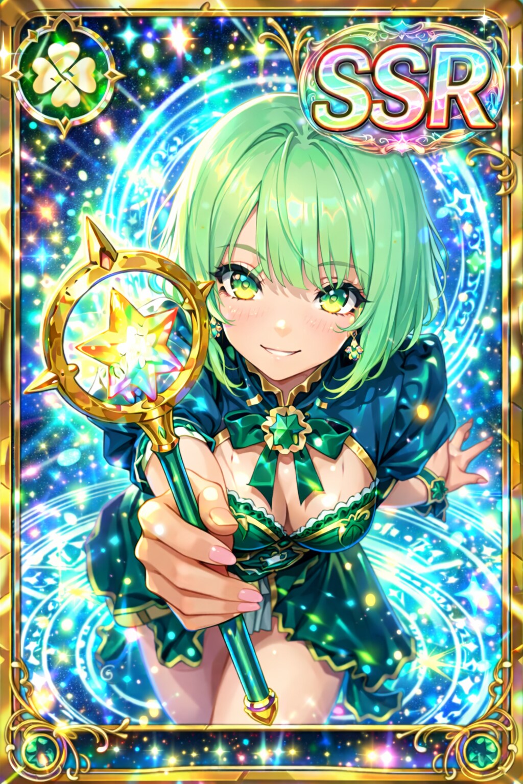 マジカル・グリーン（SSR） | の人気AIイラスト・グラビア