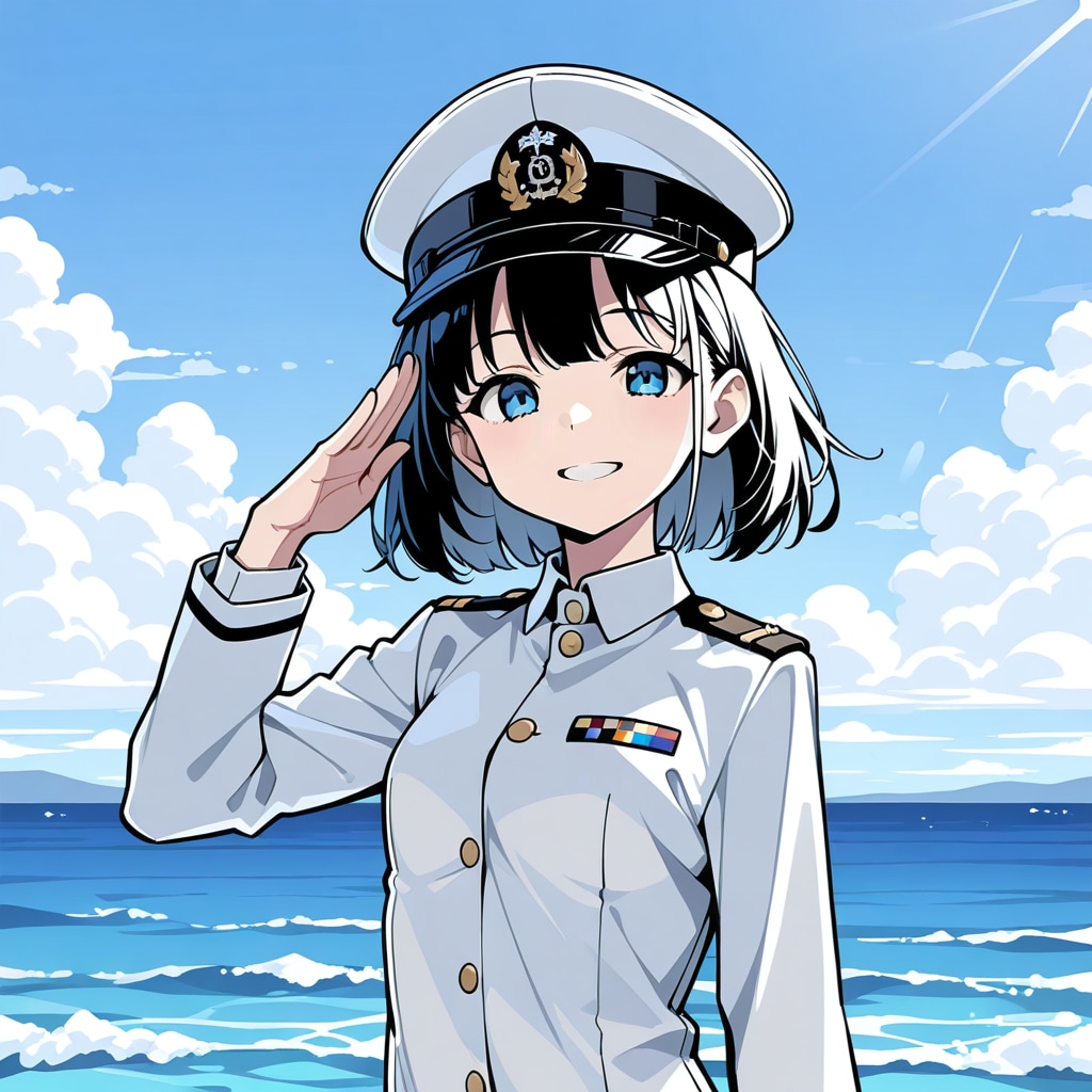 海乃まもり少尉であります！