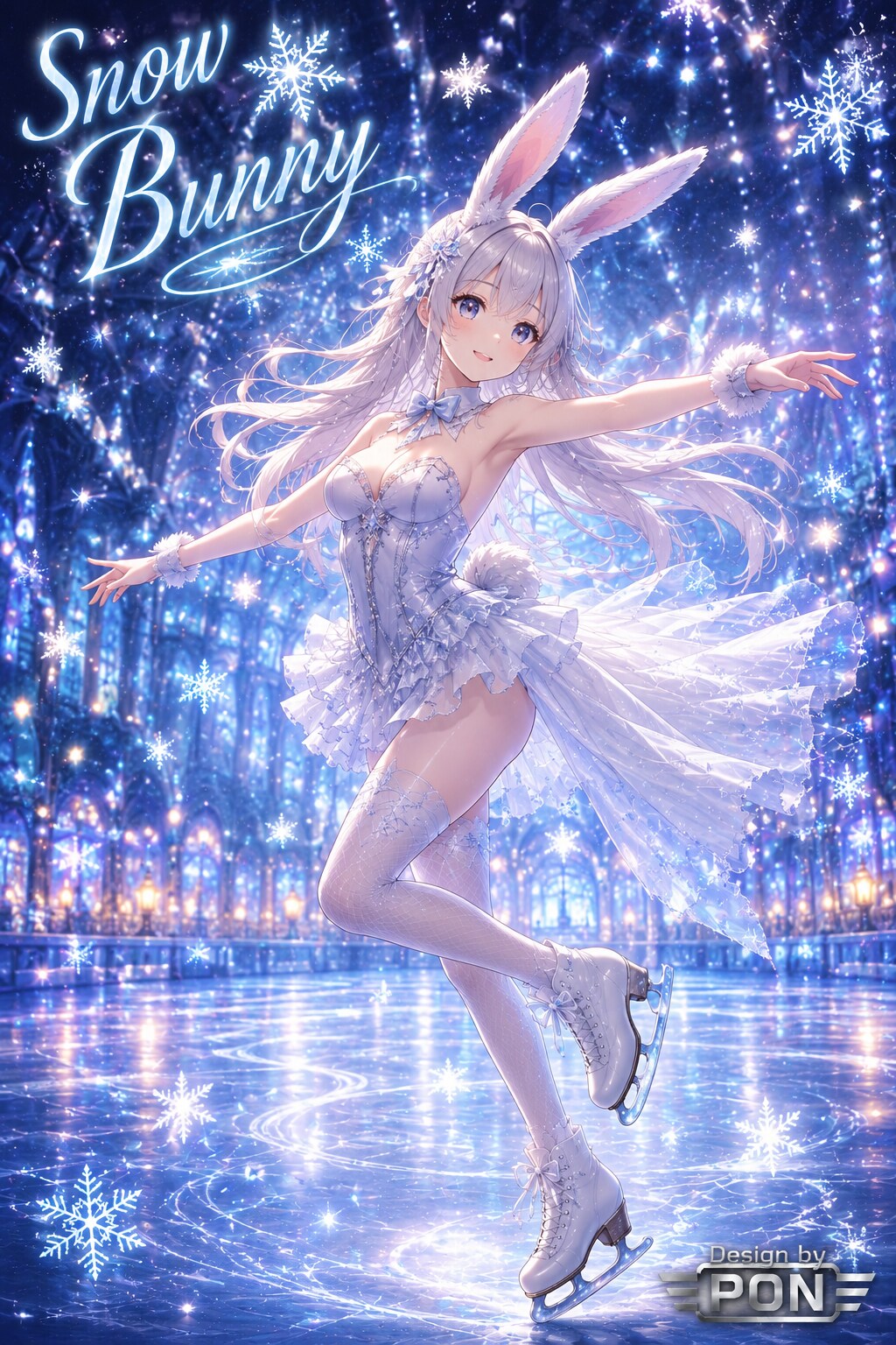 真夏のSnowBunny | の人気AIイラスト・グラビア