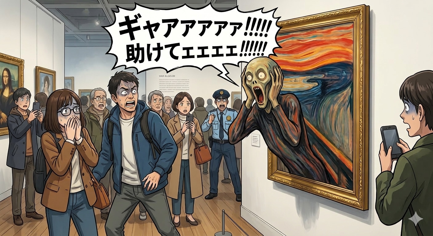 叫びの人の叫び | の人気AIイラスト・グラビア