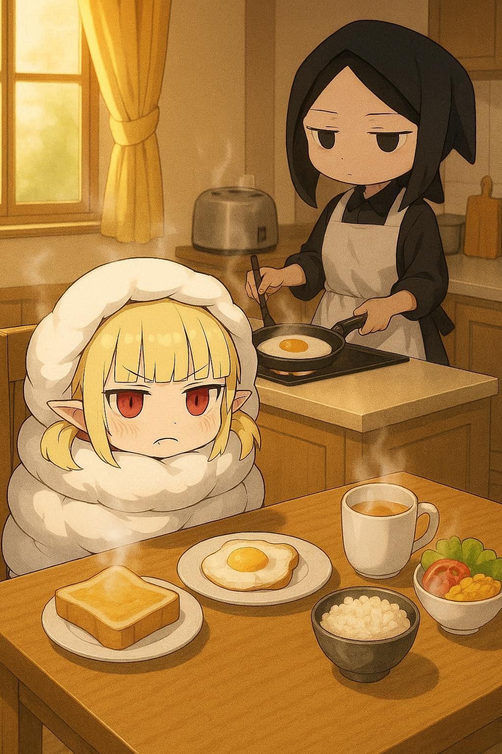 超絶な冬型の気圧配置の悪どさを民衆に抗議するヴァンパイア