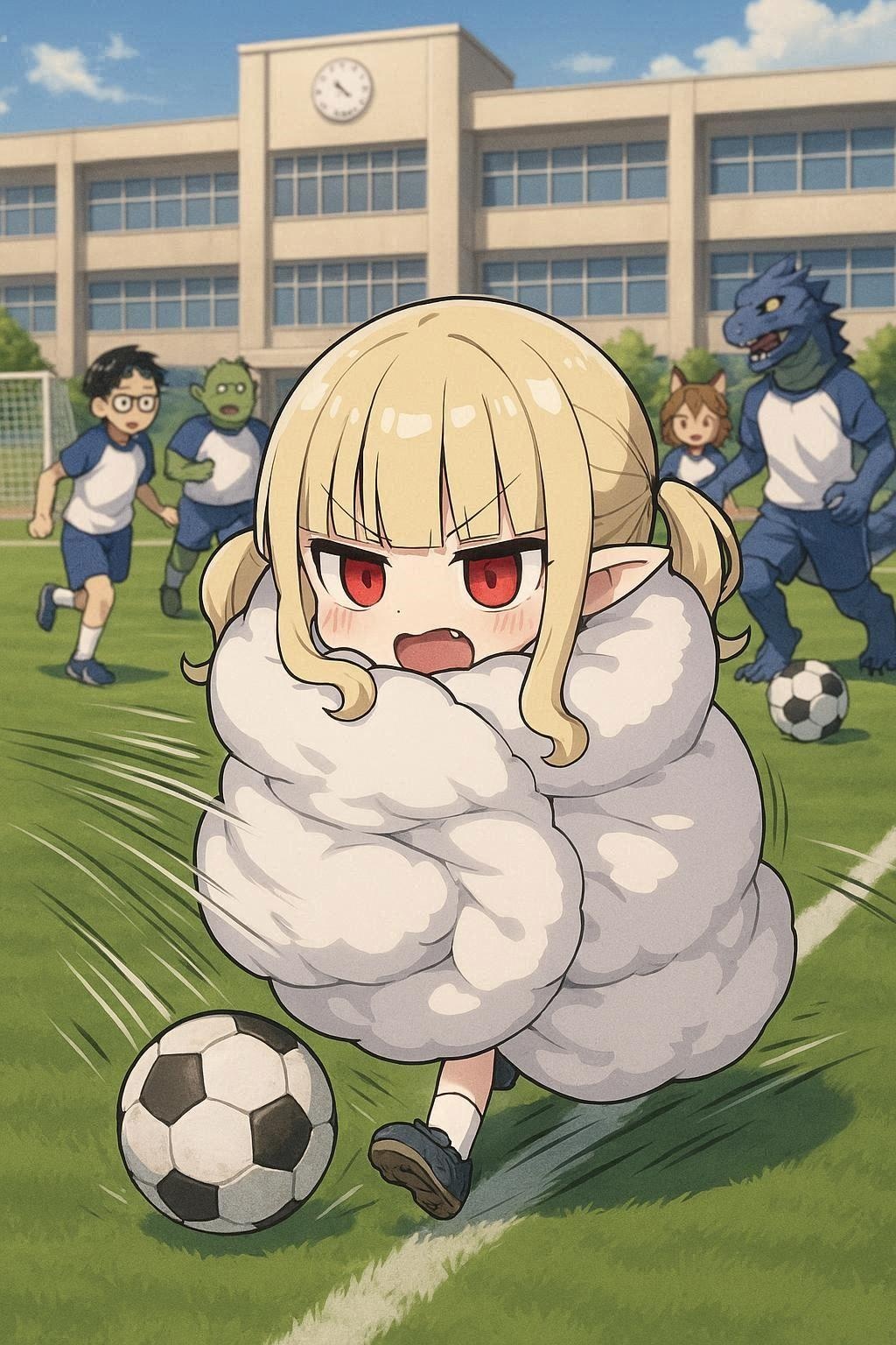 超絶な冬型の気圧配置の悪どさを民衆に抗議するヴァンパイア