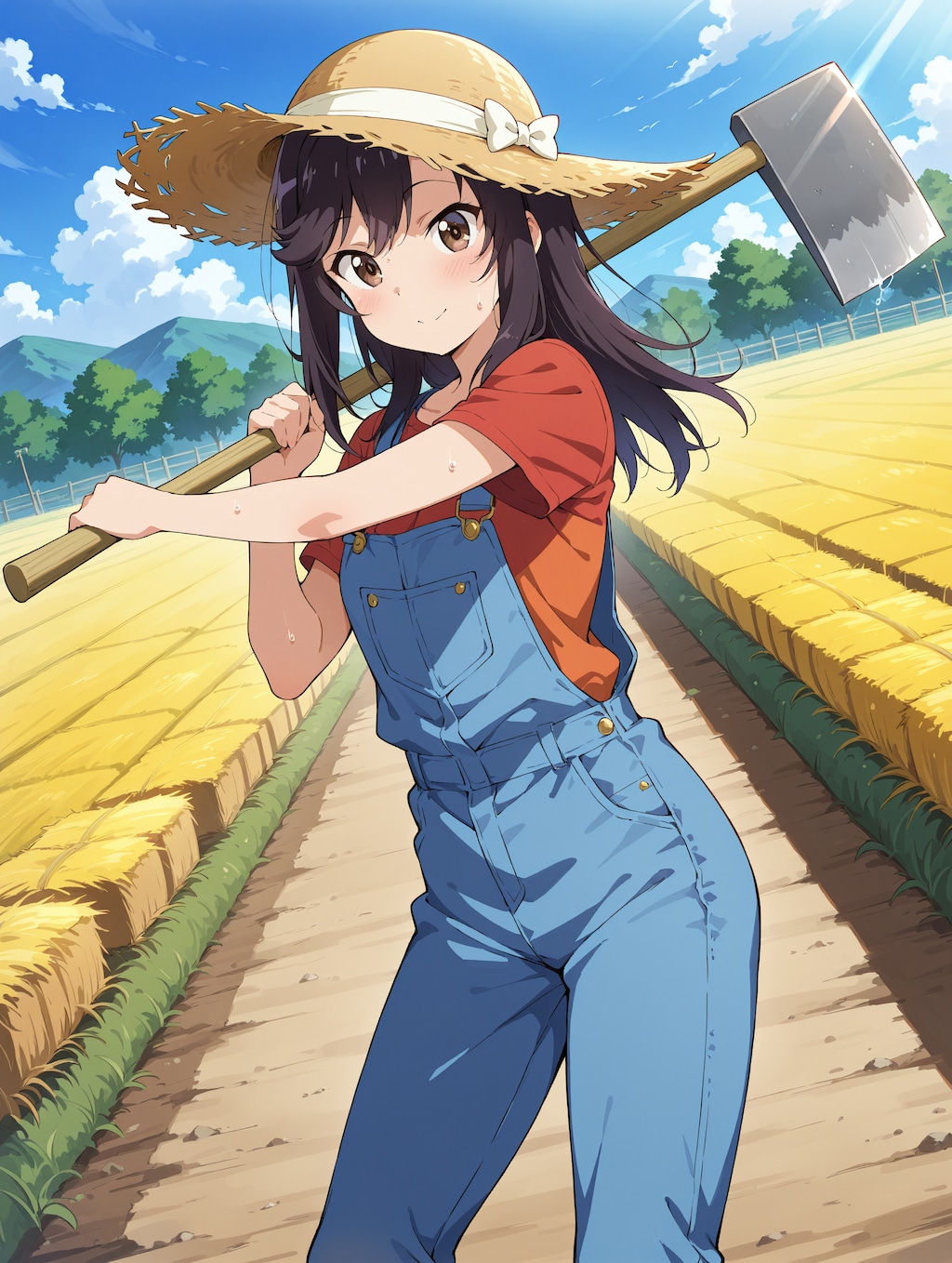 ほたるんの農作業体験