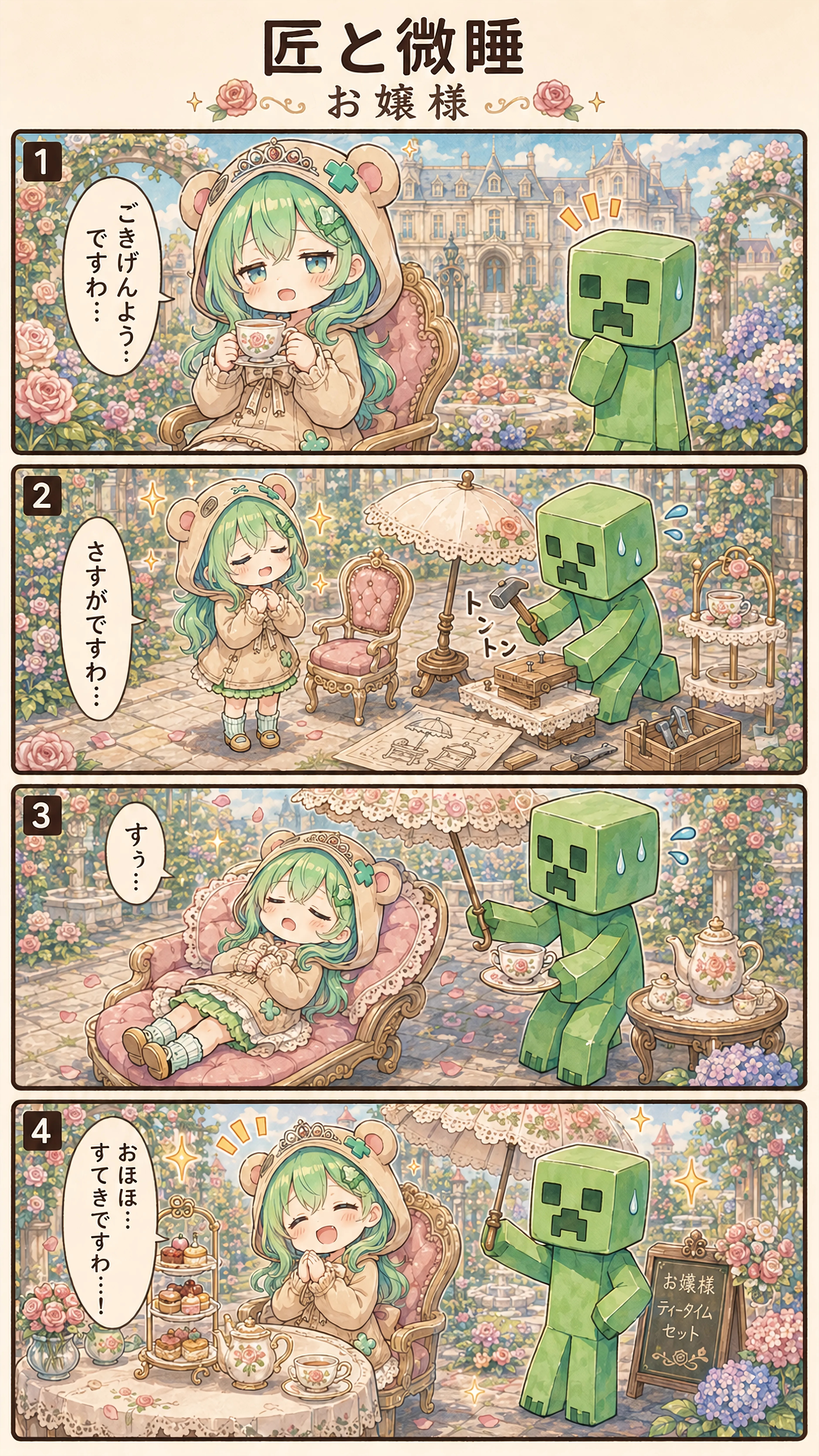 Tea Time for a Lady