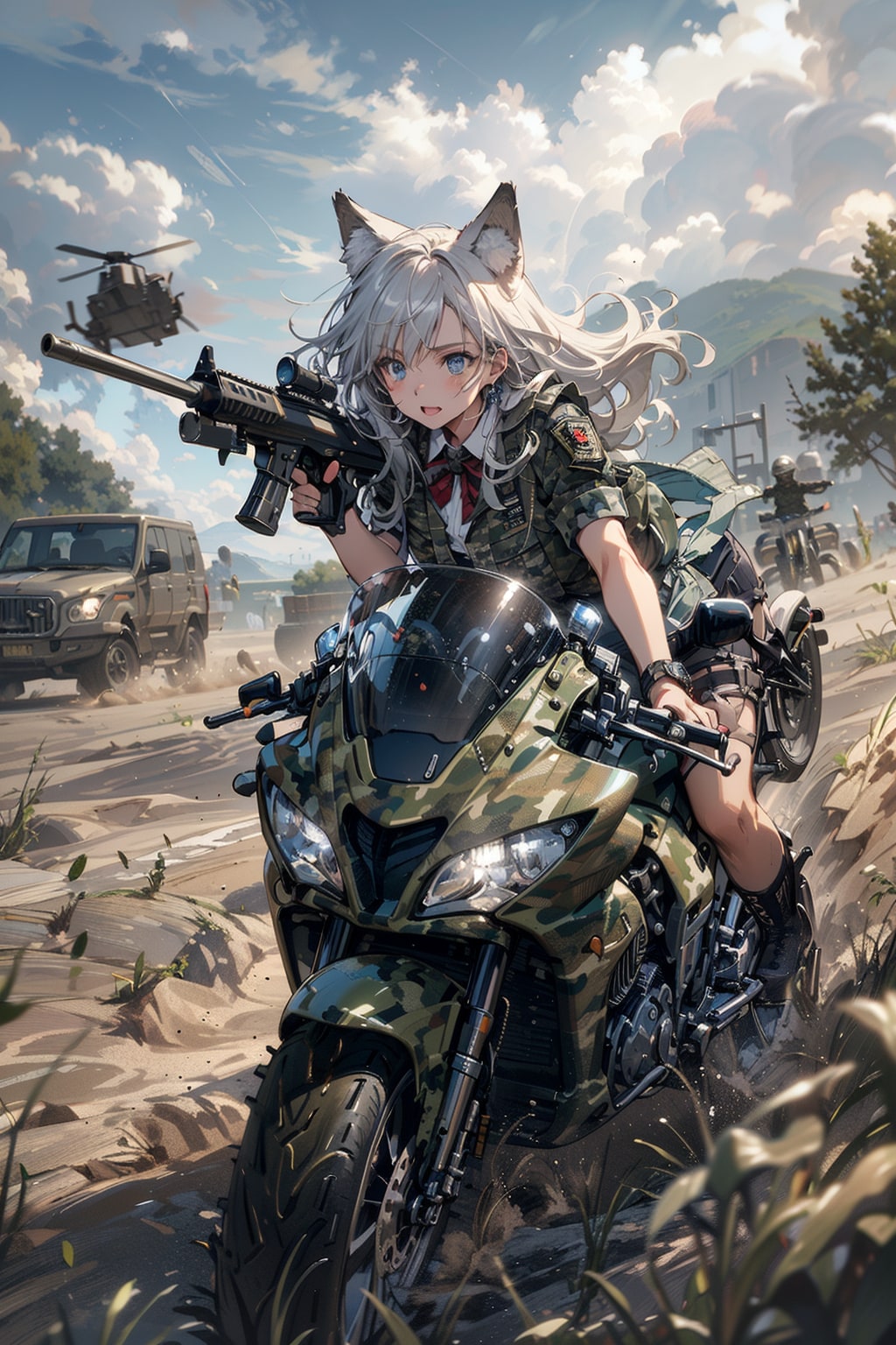 戦闘メイドウルフちゃん🐺✨ | の人気AIイラスト・グラビア