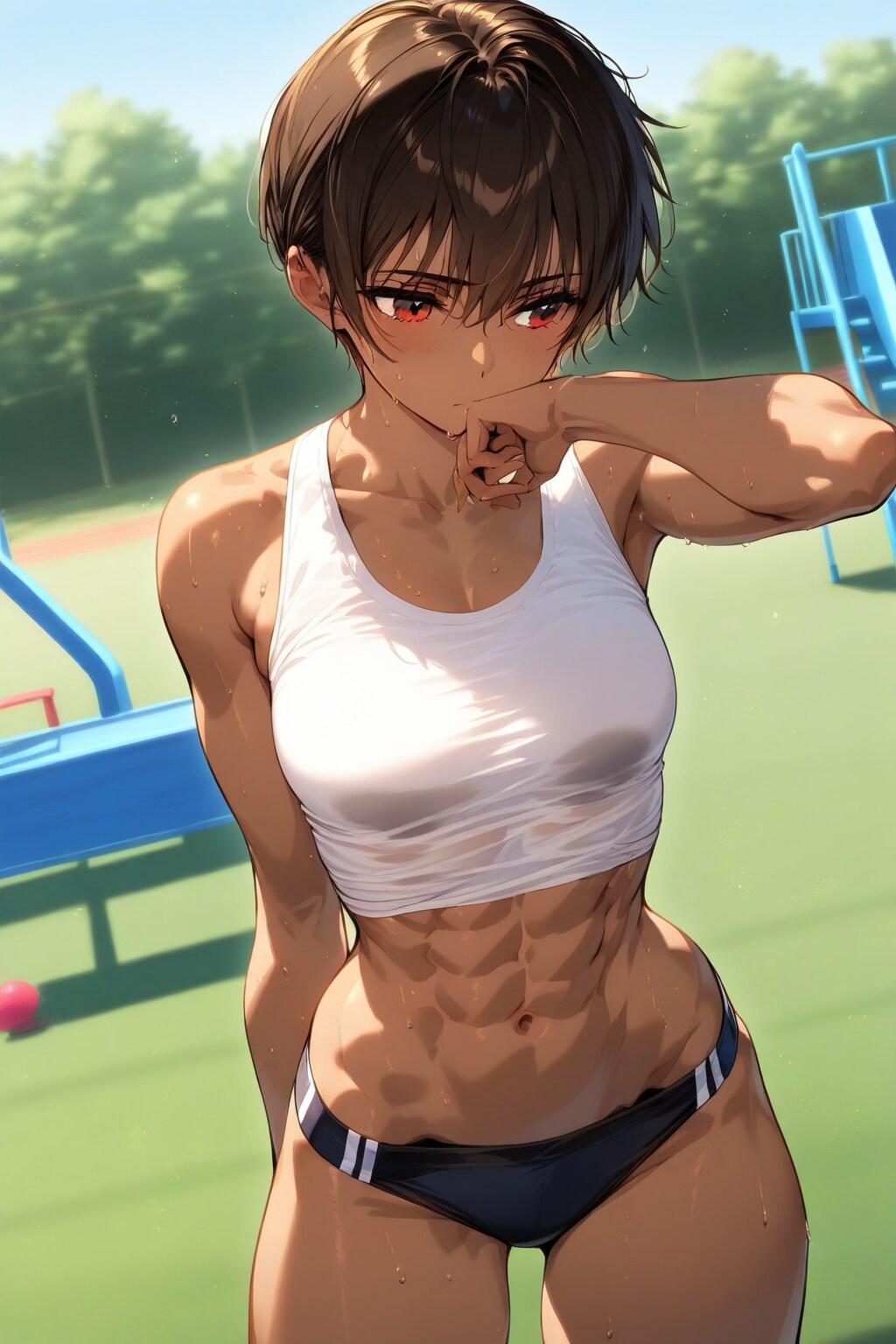 肉体系陸上女子🏃‍♀️