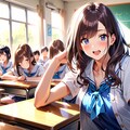 教室にて 4枚目