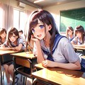 教室にて 3枚目