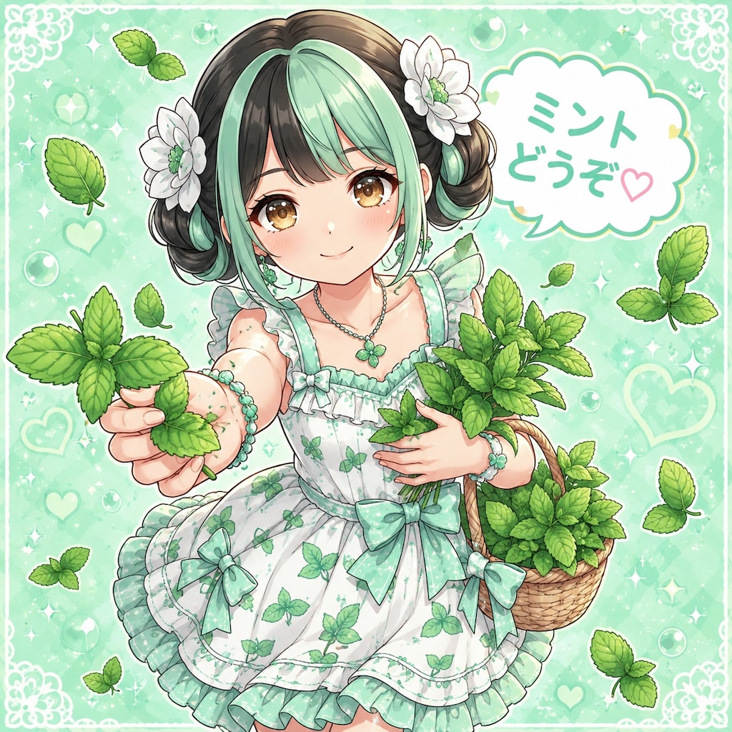 ミントどうぞ♡（ミントちゃん）