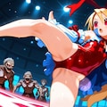 魔界戦記ディスガイア　堕天使フロン　キック2 9枚目