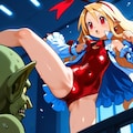魔界戦記ディスガイア　堕天使フロン　キック2 3枚目