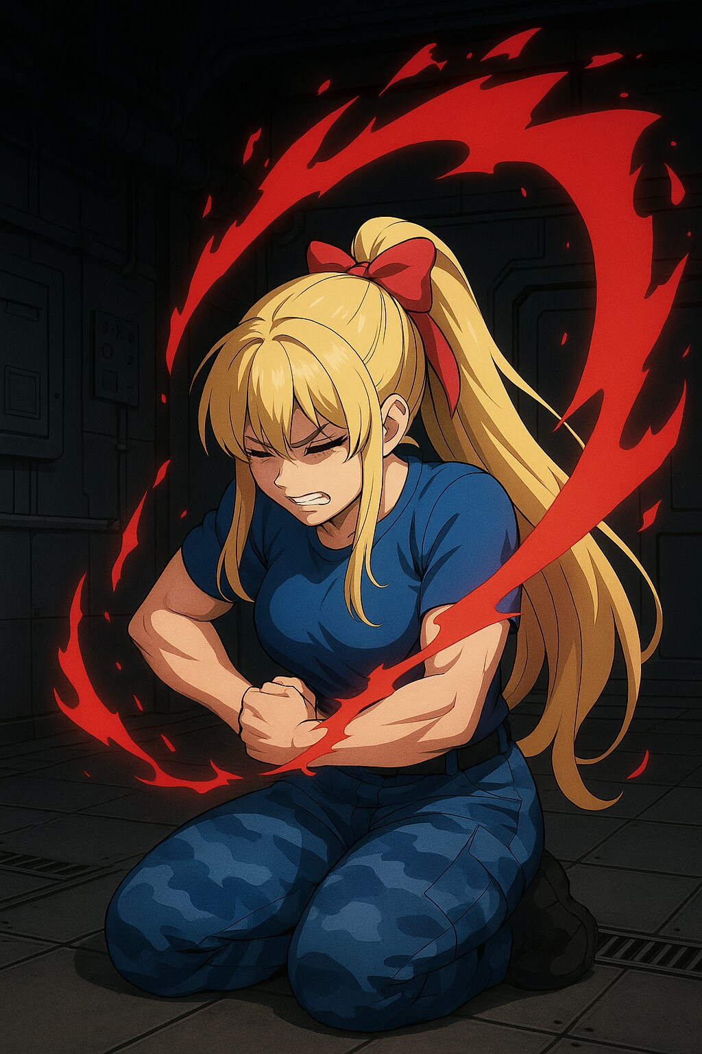 キャプテン・サワダに扮したナミちゃん