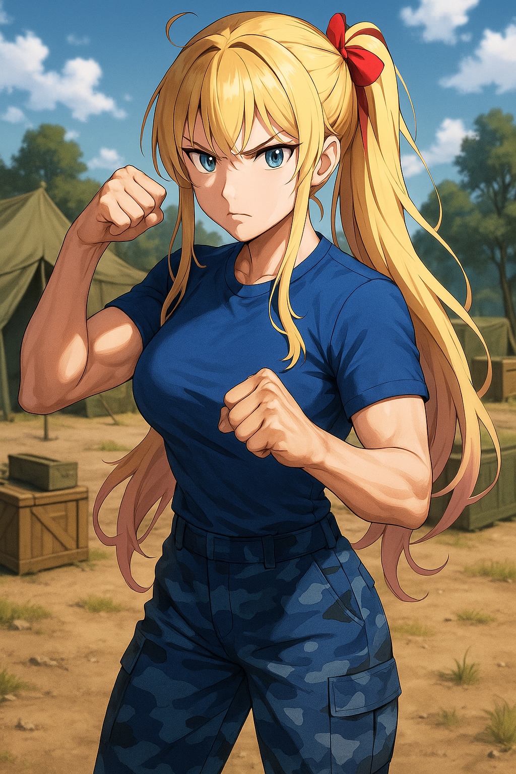 キャプテン・サワダに扮したナミちゃん