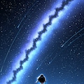 女の子と星空 2枚目