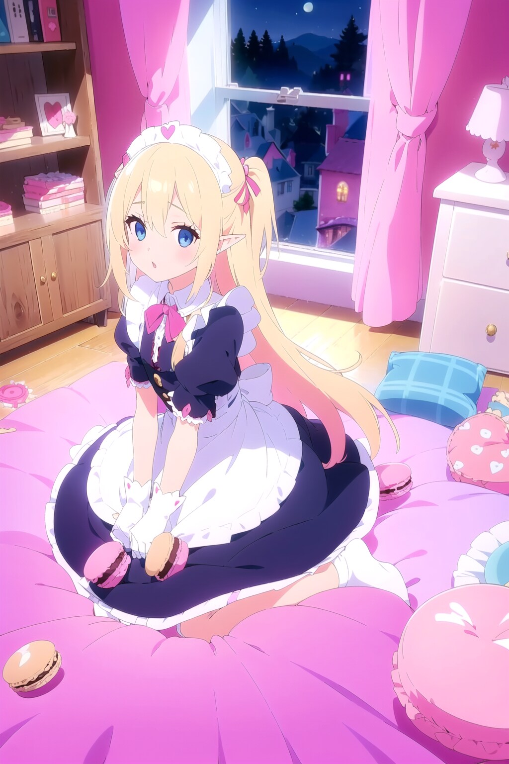 macaron and maid room