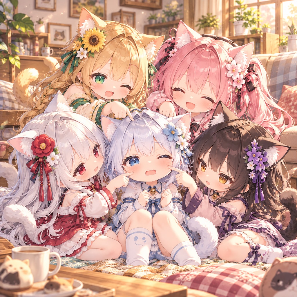 ねこいろぷにぷにほっぺ