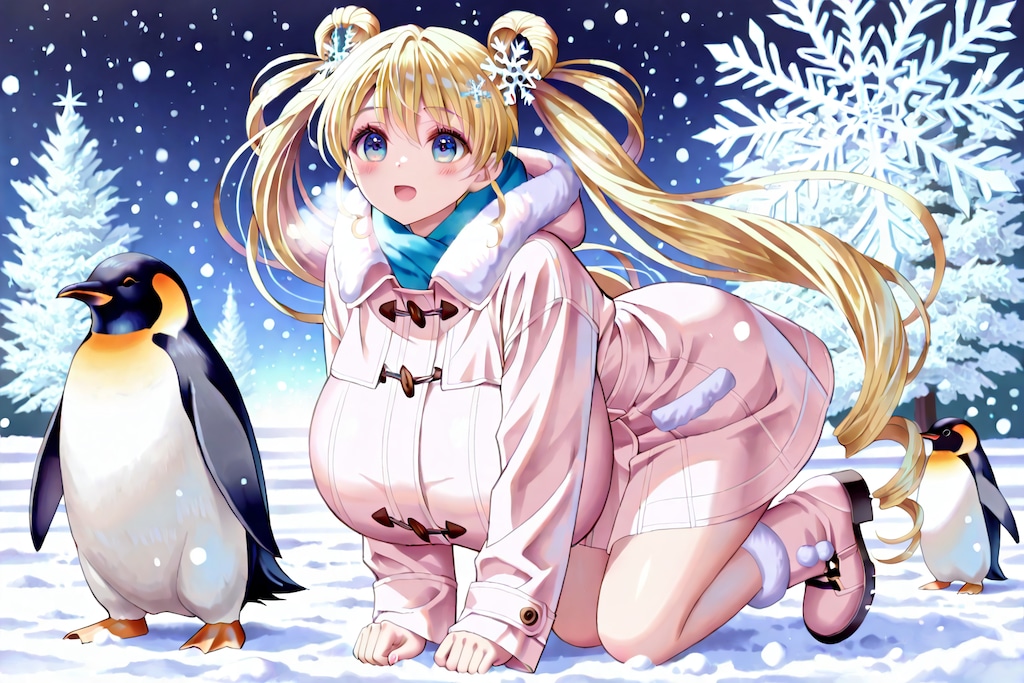 ペンギンさんと♪