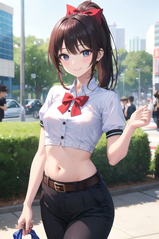 かっこかわいい韓国テコンドー美少女イ・ソア（李瑞雅）　南大門周辺でテコンドー演武！