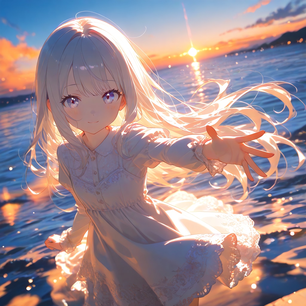 Reaching for the Sun / 光に手をのばして | の人気AIイラスト・グラビア