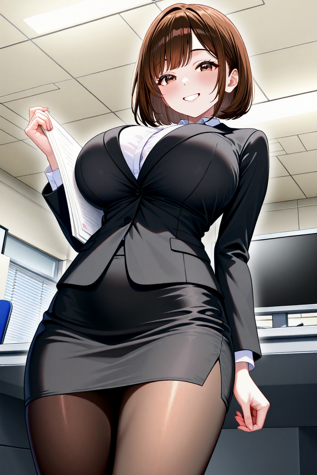 うちの子黒パンスト