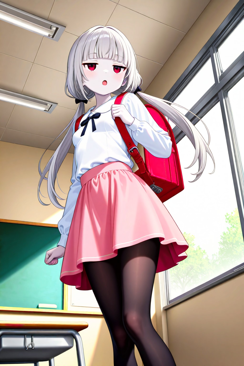 うちの子黒パンスト