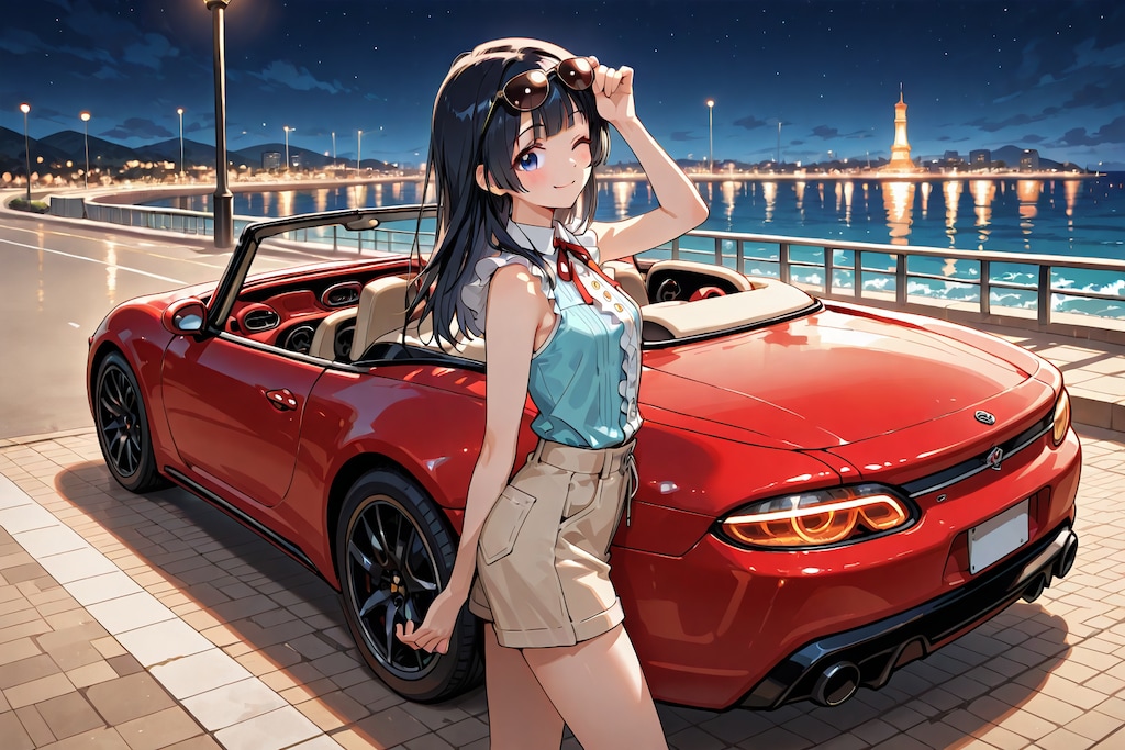 【企画：理想の夏コーデ・サングラス】ドライブに行こうよ