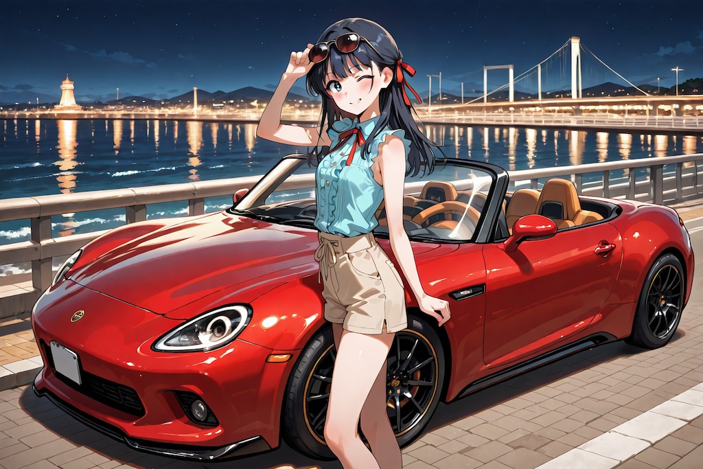 【企画：理想の夏コーデ・サングラス】ドライブに行こうよ
