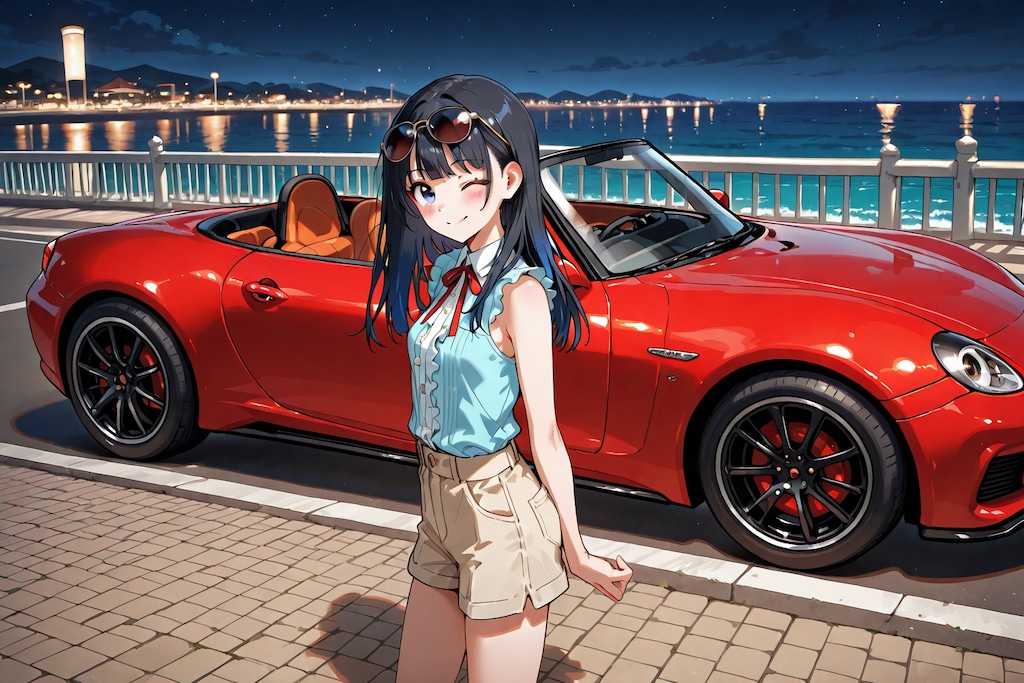 【企画：理想の夏コーデ・サングラス】ドライブに行こうよ