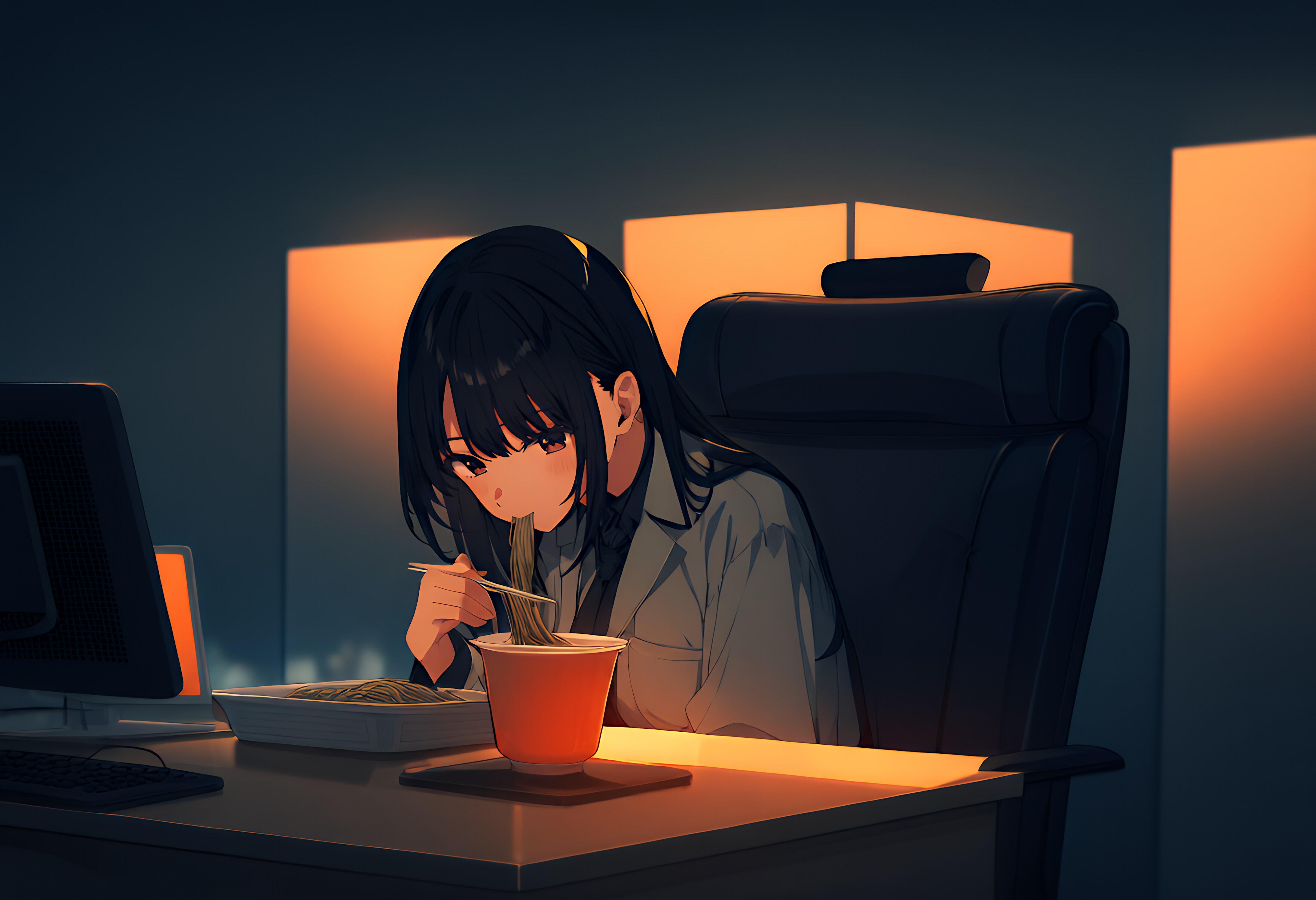 大晦日待機中 | の人気AIイラスト・グラビア