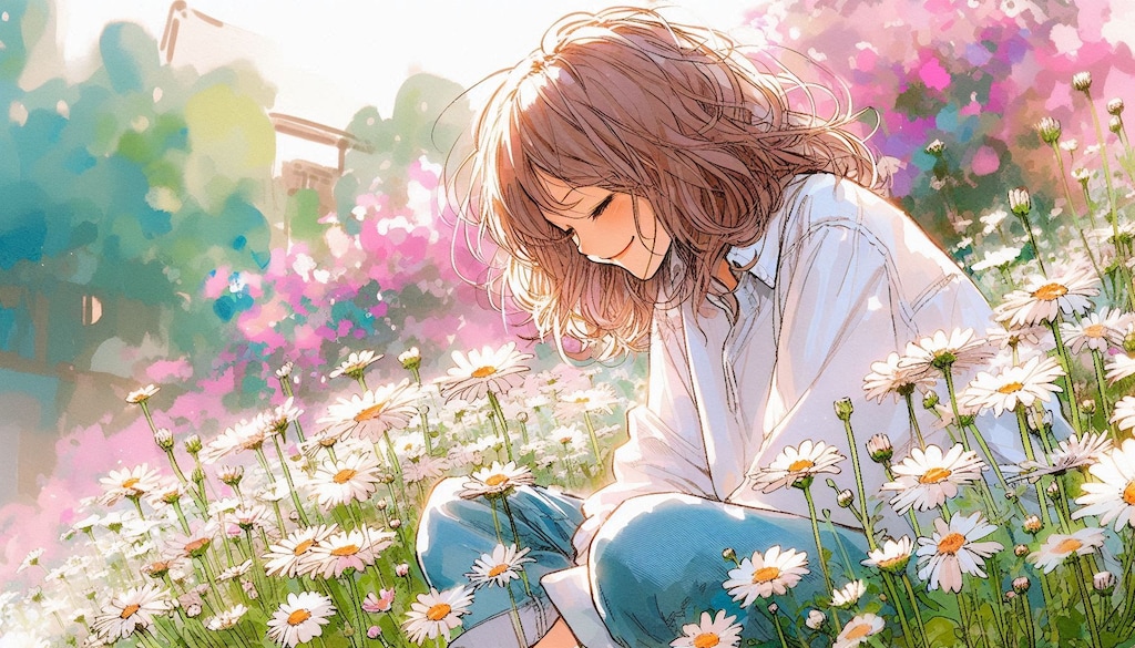 誕生花　0526 シャスターデージー