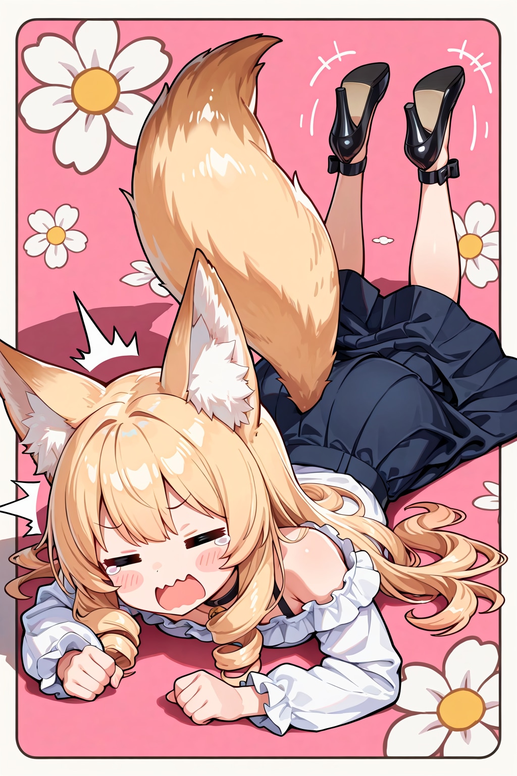 ロングスカートケモミミゆるふわおねえさん