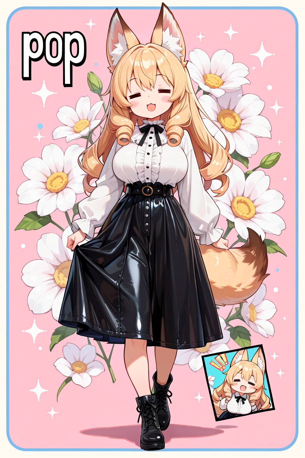 ロングスカートケモミミゆるふわおねえさん