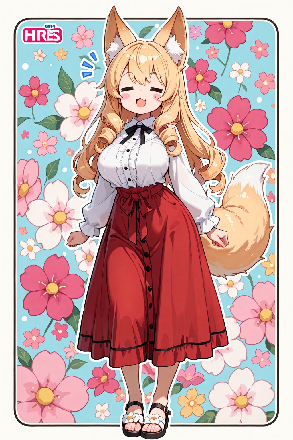 ロングスカートケモミミゆるふわおねえさん | の人気AIイラスト・グラビア