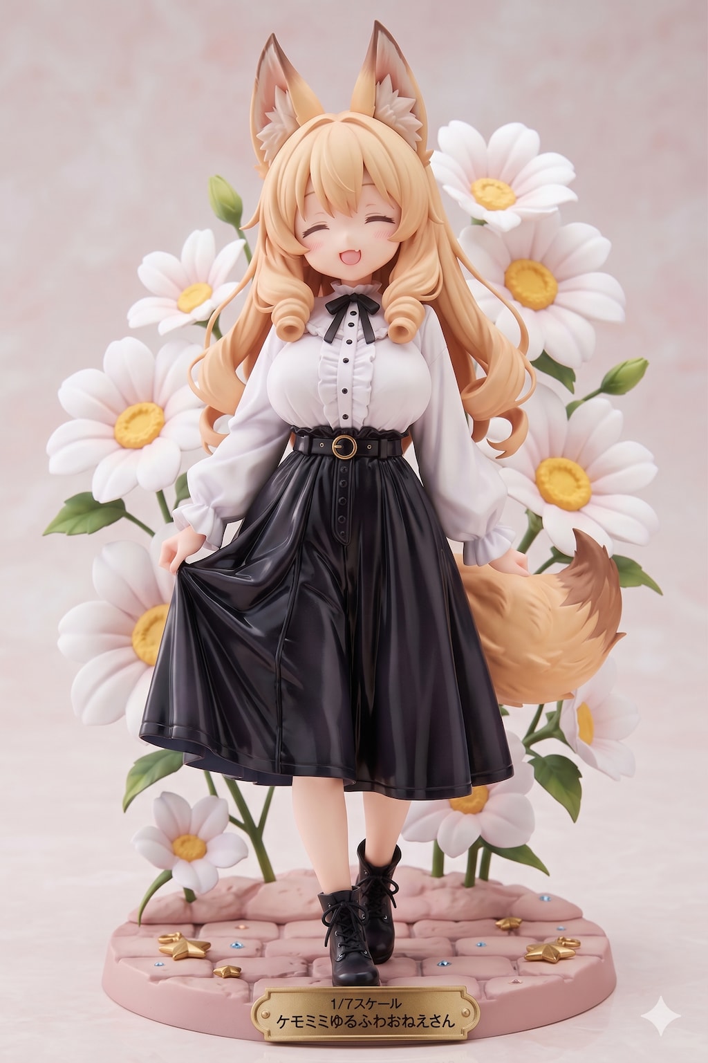 ロングスカートケモミミゆるふわおねえさん